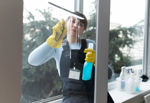 Nettoyage de vitres intérieures et extérieures à Saint-Victor-Malescours
